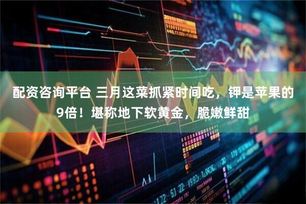 配资咨询平台 三月这菜抓紧时间吃，钾是苹果的9倍！堪称地下软黄金，脆嫩鲜甜